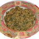 Melon Gourmet (Egusi with Spinach) with Stock Fish, Gizzard or Tripe - 1/2 Pan